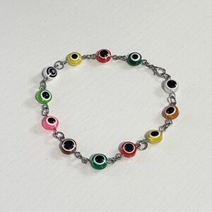 EvilEye Bracelet Stainless Steel 304 Multicolor Bracelet